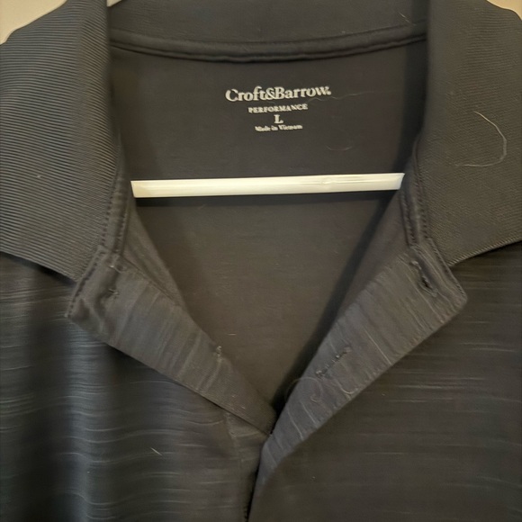 Croft & Barrow Men's Dark Polo Shirt - Picture 2 of 3